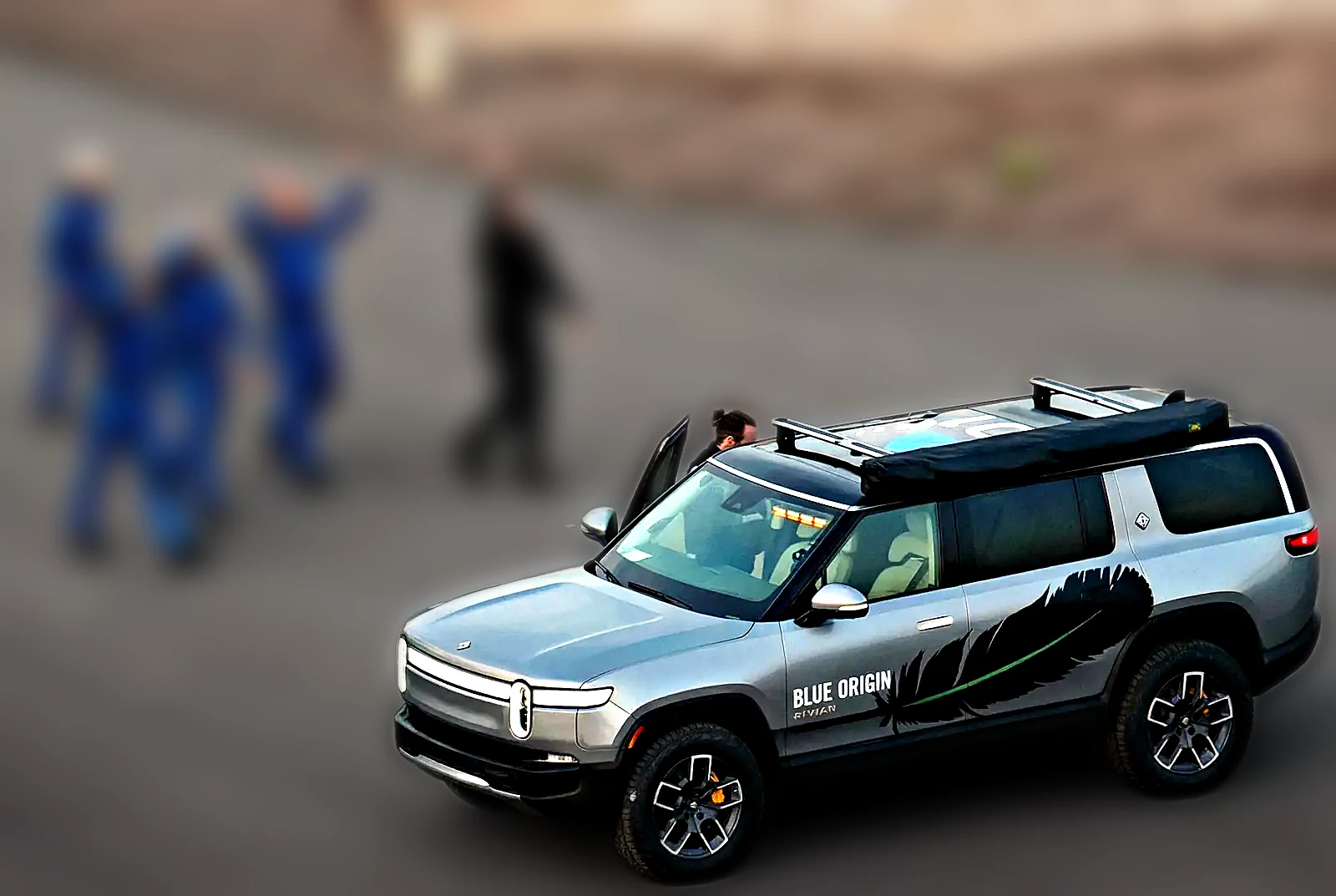Rivian · Blue Origin Fleet. Chicago Fleet Wraps