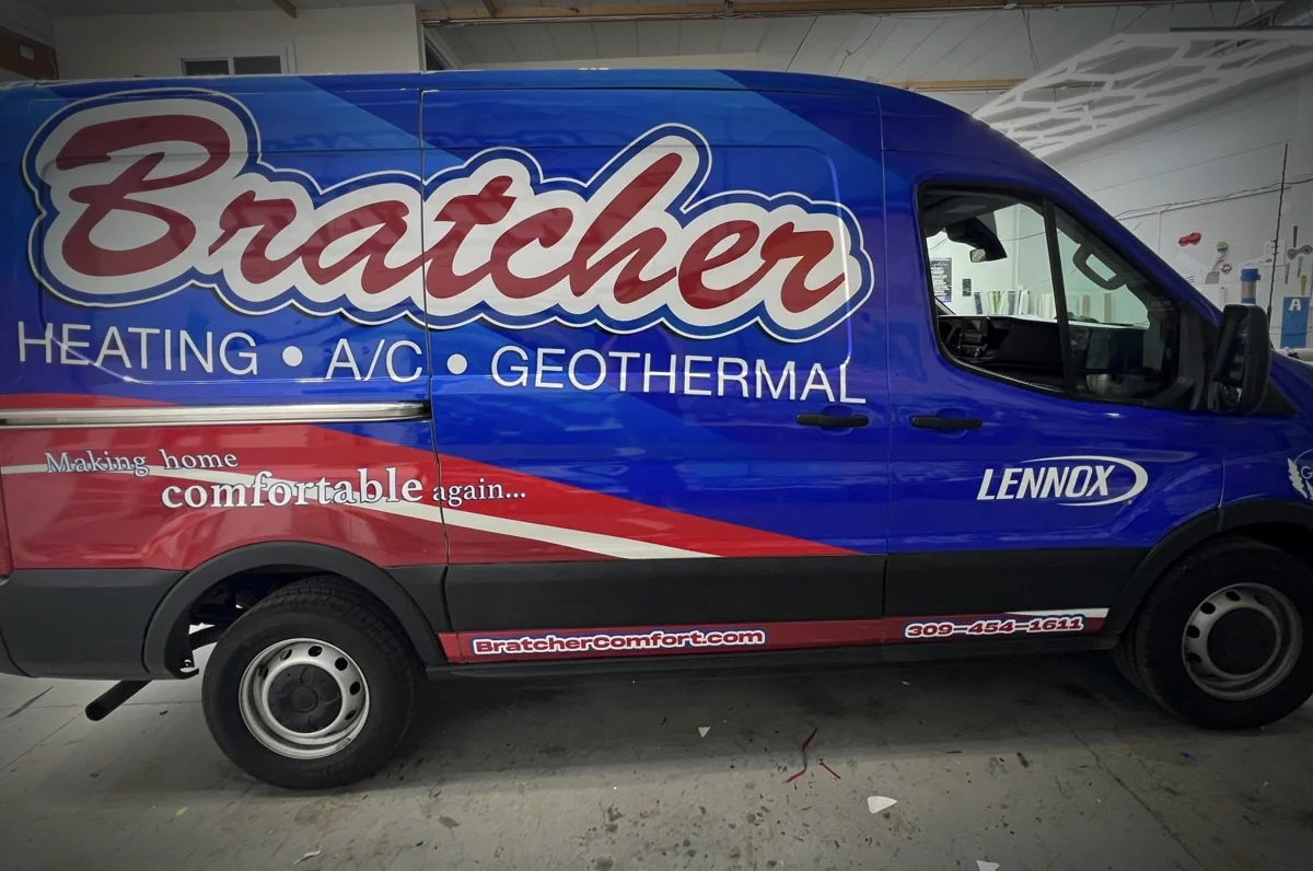 Bratcher. 30-Vehicle Fleet Rebrand