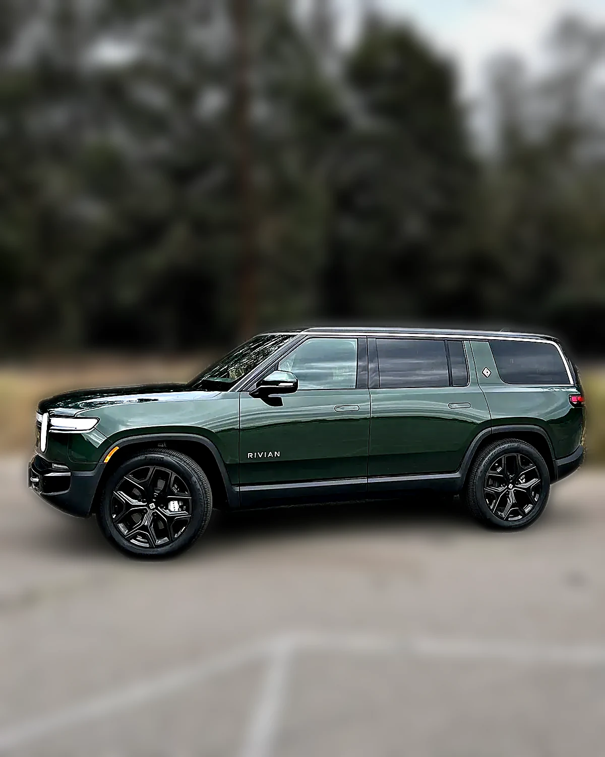 Blue Origin Rivian fleet wrap