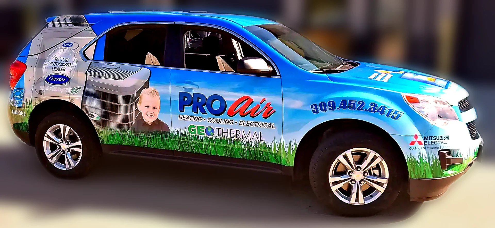 Color Change · Compact SUV. Chicago Fleet Wraps