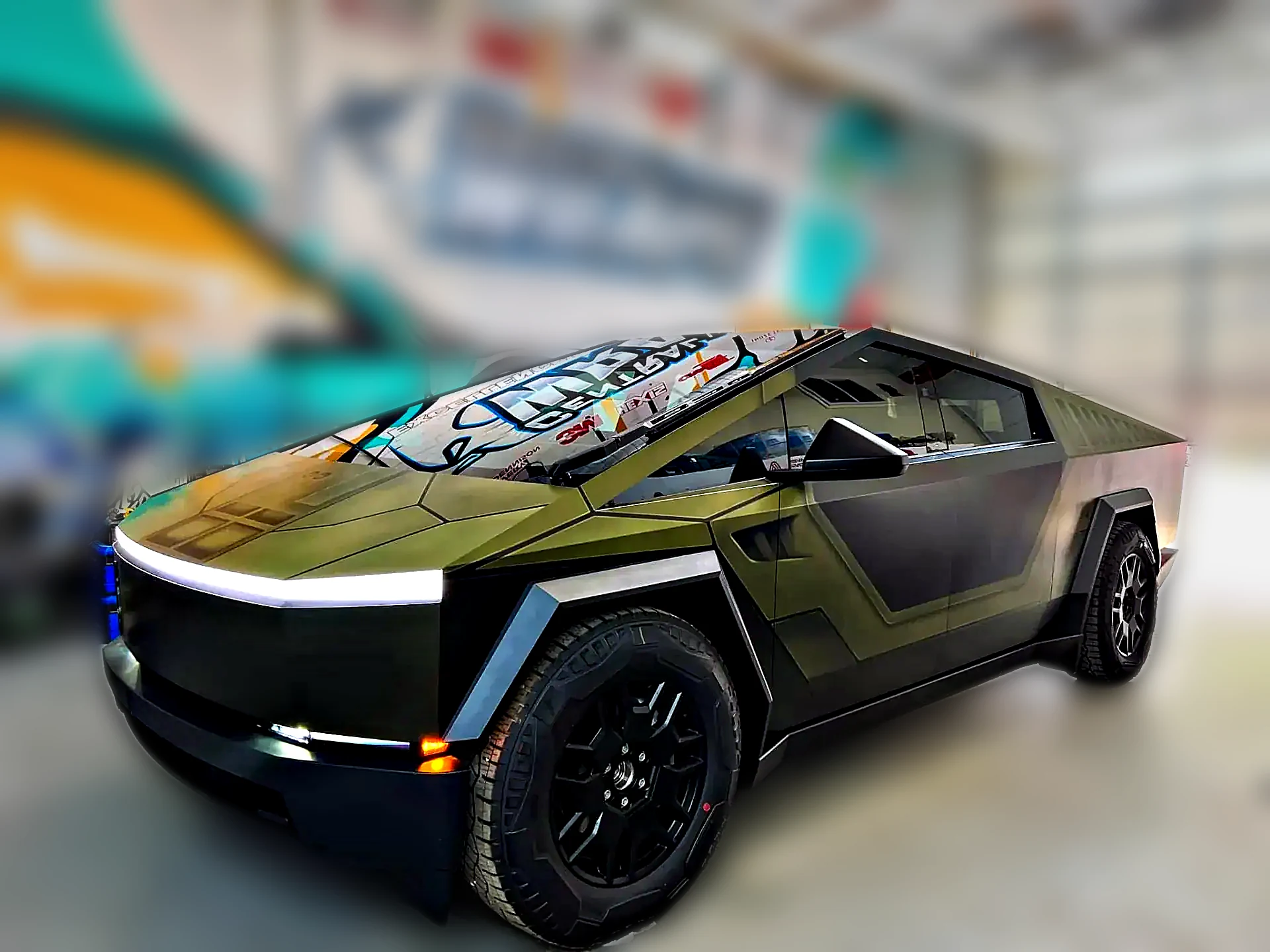 Tesla Cybertruck · Wrap. Chicago Fleet Wraps