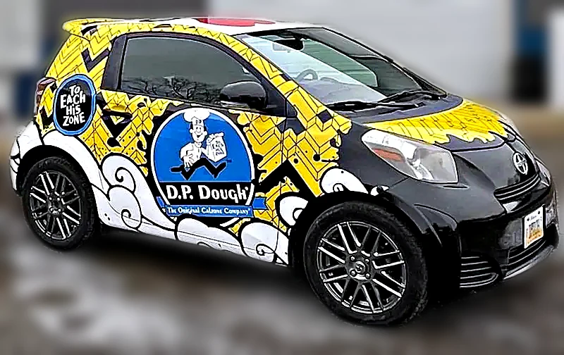 Dp Dough Delivery Wrap Car wrap by Chicago Fleet Wraps