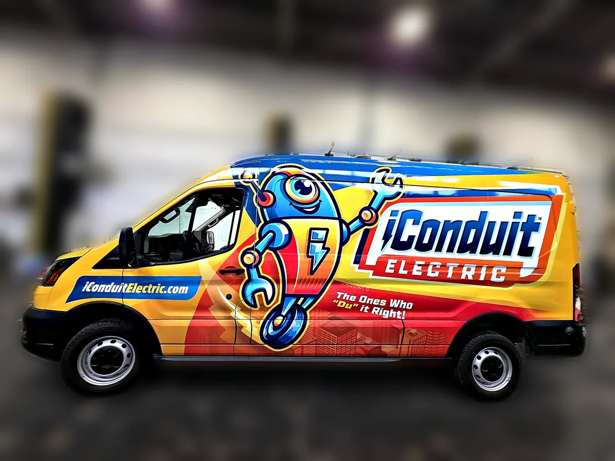 iConduit Electric · Fleet Van. Chicago Fleet Wraps