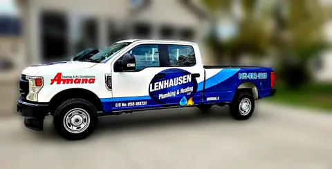 Commercial HVAC fleet van wrap by Chicago Fleet Wraps