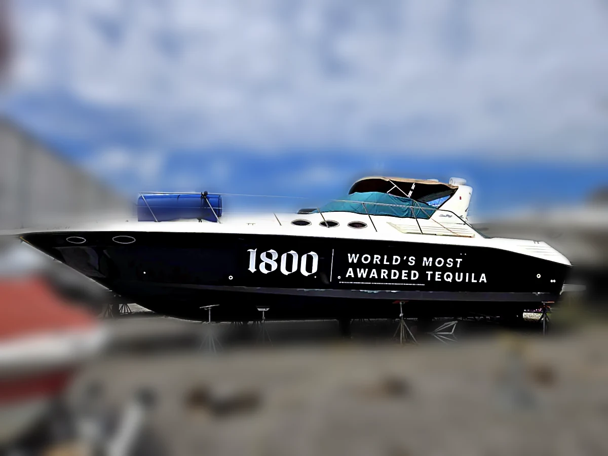 1800 Tequila · Boat Wrap. Chicago Fleet Wraps