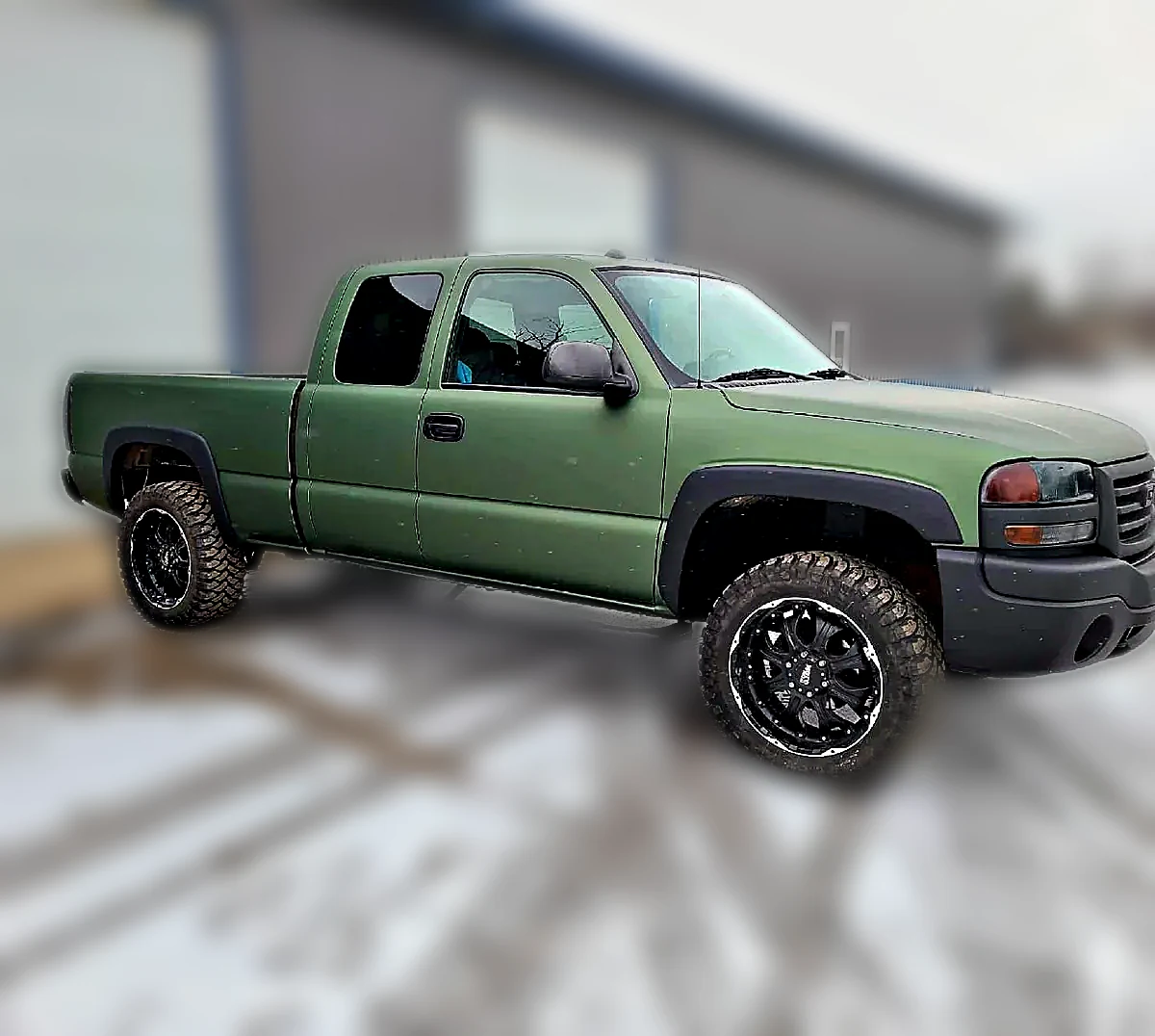 Green · Pickup Truck. Chicago Fleet Wraps
