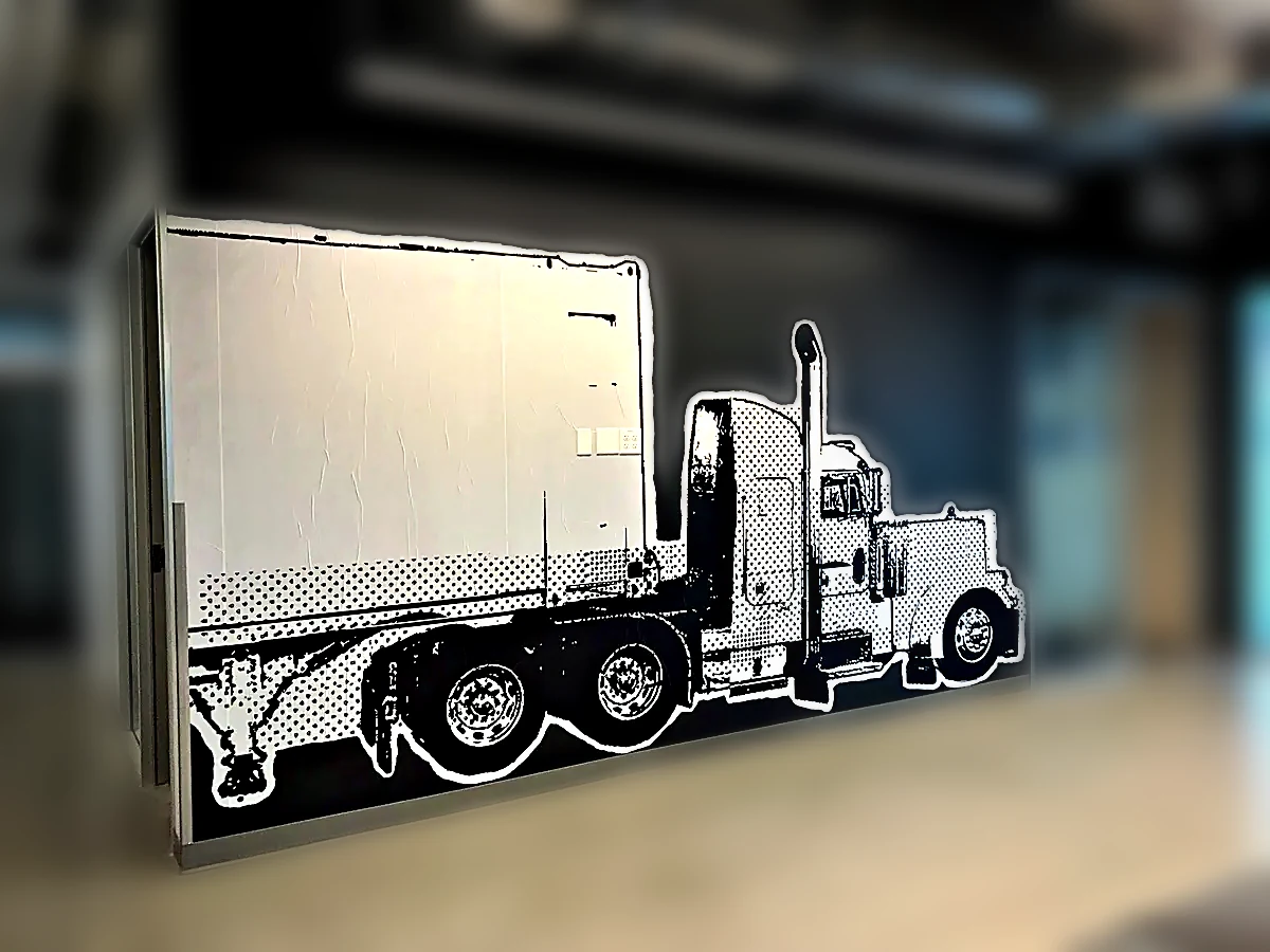 Matte Black · Wall Wrap. Chicago Fleet Wraps